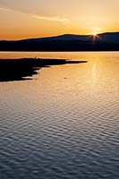 Sunset on Flathead Lake, N.W. Montana, U.S.