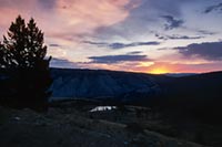 Sunrise in Yellowstone National Park, Wyoming, U.S.