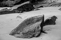 Rocks on Sand Beach, Acadia National Park, Maine, U.S.