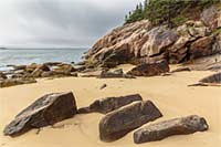 Sand Beach, Acadia National Park, Maine, U.S.
