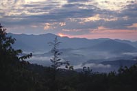Sunrise, Great Smokey Mountains NP, North Carolina